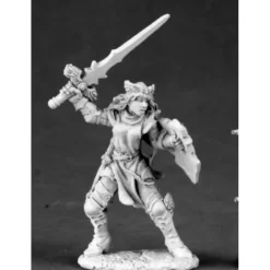 Reaper Miniatures Elise, Good Female Knight #03520 Dark Heaven Unpainted Metal - Your Source for Gaming Essentials*