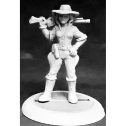 Tabletop Miniatures>Reaper Miniatures Frazer's Fighters Female #59046 Savage Worlds Unpainted Figure - Your Source for Gaming Essentials