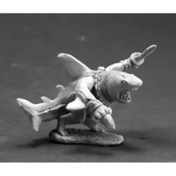 Reaper Miniatures Karkarion Shark Warrior #03617 Dark Heaven Unpainted Metal - Your Source for Gaming Essentials* Outlet