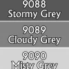 Tabletop Miniatures>Reaper Miniatures Neutral Greys #09730 Master Series Triads 3 Pack .5oz Paint - Your Source for Gaming Essentials