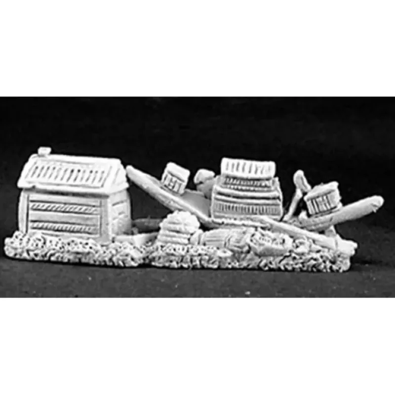 Tabletop Miniatures>Reaper Miniatures Small Egyptian Treasure #03111 Dark Heaven Unpainted Metal - Your Source for Gaming Essentials