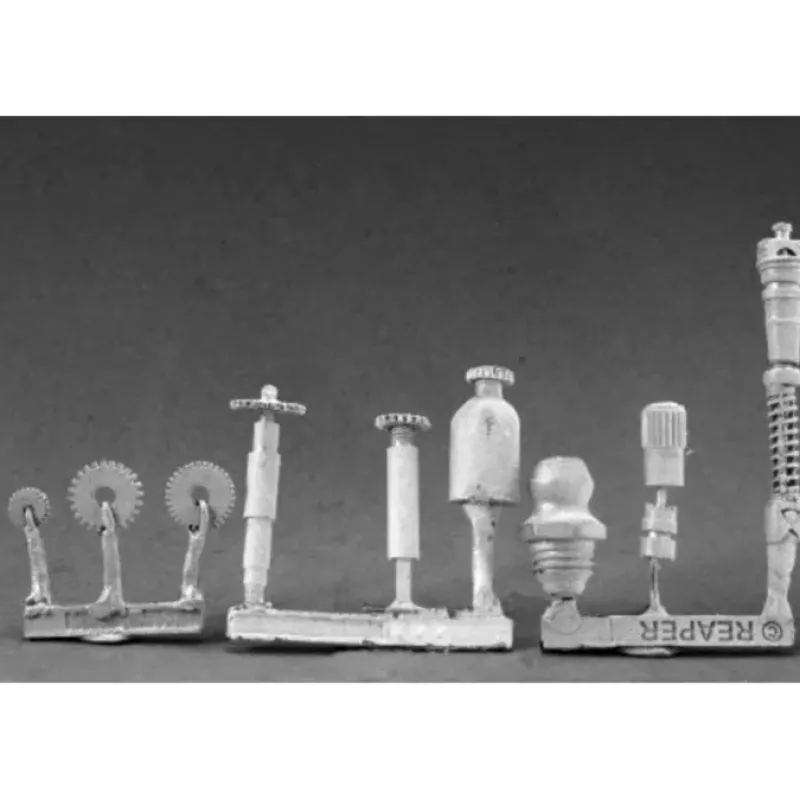 Tabletop Miniatures>Reaper Miniatures Steampunk Accessories (9) #50286 Chronoscope RPG Mini Figure - Your Source for Gaming Essentials
