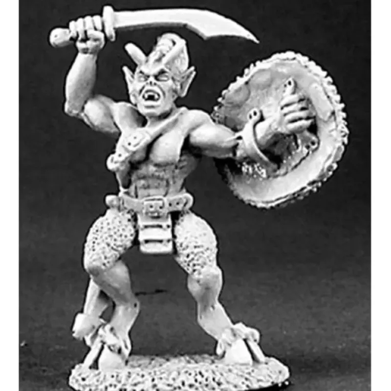 Tabletop Miniatures>Reaper Miniatures Tolgh, Minor Demon #03199 Dark Heaven Legends Unpainted Metal - Your Source for Gaming Essentials