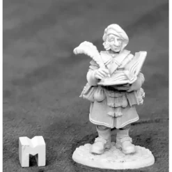 Tabletop Miniatures>Reaper Miniatures Townsfolk: Money Lender #03956 Dark Heaven Unpainted Metal - Your Source for Gaming Essentials