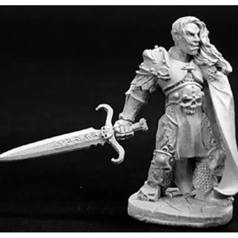 Tabletop Miniatures>Reaper Miniatures Ulern, Anti-Paladin 02745 Dark Heaven Legends Unpainted Metal - Your Source for Gaming Essentials