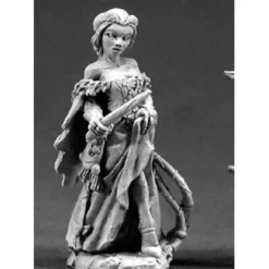 Tabletop Miniatures>Reaper Miniatures Unpainted Hannah Blackruby, Female Wizard #03329 Dark Heaven - Your Source for Gaming Essentials