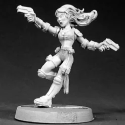 Tabletop Miniatures>Reaper Miniatures Veronica Blaze, Agent of G.U.A.R.D. #50007 Chronoscope Figure - Your Source for Gaming Essentials