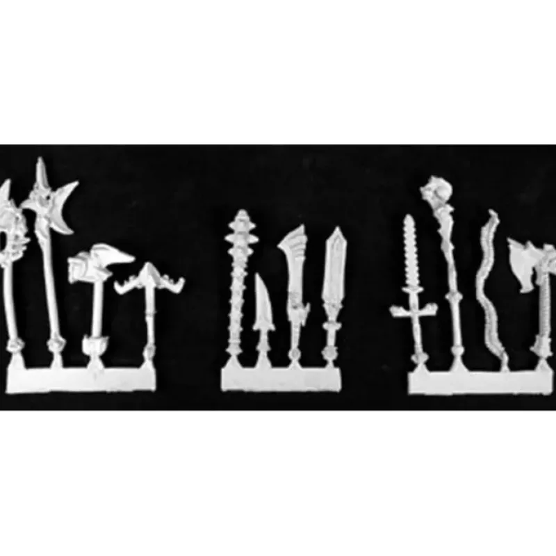 Tabletop Miniatures>Reaper Miniatures Weapon Pack I (12) #14056 Unpainted Metal Conversion Pieces - Your Source for Gaming Essentials