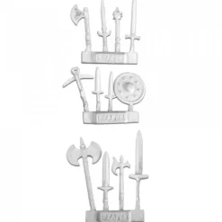 Tabletop Miniatures>Reaper Miniatures Weapons Pack III (12) #02209 Dark Heaven Unpainted Metal - Your Source for Gaming Essentials