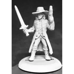 Tabletop Miniatures>Reaper Miniatures Witch Hunter (male) #59043 Savage Worlds Unpainted Mini Figure - Your Source for Gaming Essentials