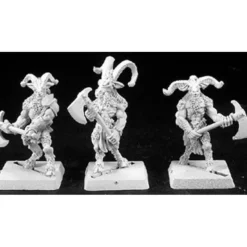 Tabletop Miniatures>Reaper Miniatures Woodcutters (8), Reven Grunt 06161 Warlord Army Pack Unpainted - Your Source for Gaming Essentials