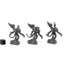 Tabletop Miniatures>Reaper Miniatures WWWOZ Winged Monkeys (3) #80061 Chronoscope Unpainted Plastic - Your Source for Gaming Essentials