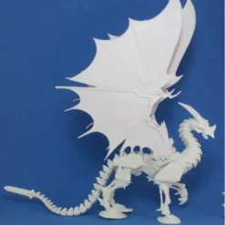 Tabletop Miniatures>Reaper Miniatures Wyrmgear, Clockwork Dragon #77177 Bones D&D RPG Mini Figure - Your Source for Gaming Essentials