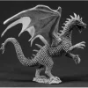 Tabletop Miniatures>Reaper Miniatures Young Forest Dragon 03350 Dark Heaven Legends Unpainted Metal - Your Source for Gaming Essentials
