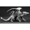 Tabletop Miniatures>Reaper Miniatures Young Fire Dragon #03332 Dark Heaven Legends Unpainted Metal - Your Source for Gaming Essentials