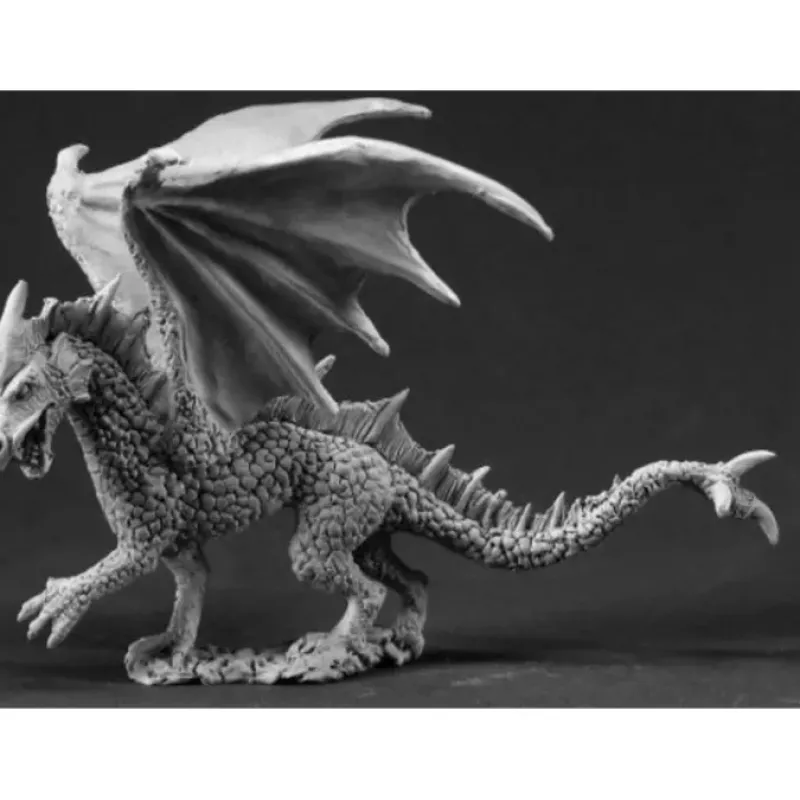 Tabletop Miniatures>Reaper Miniatures Young Ice Dragon #03338 Dark Heaven Legends Unpainted Metal - Your Source for Gaming Essentials
