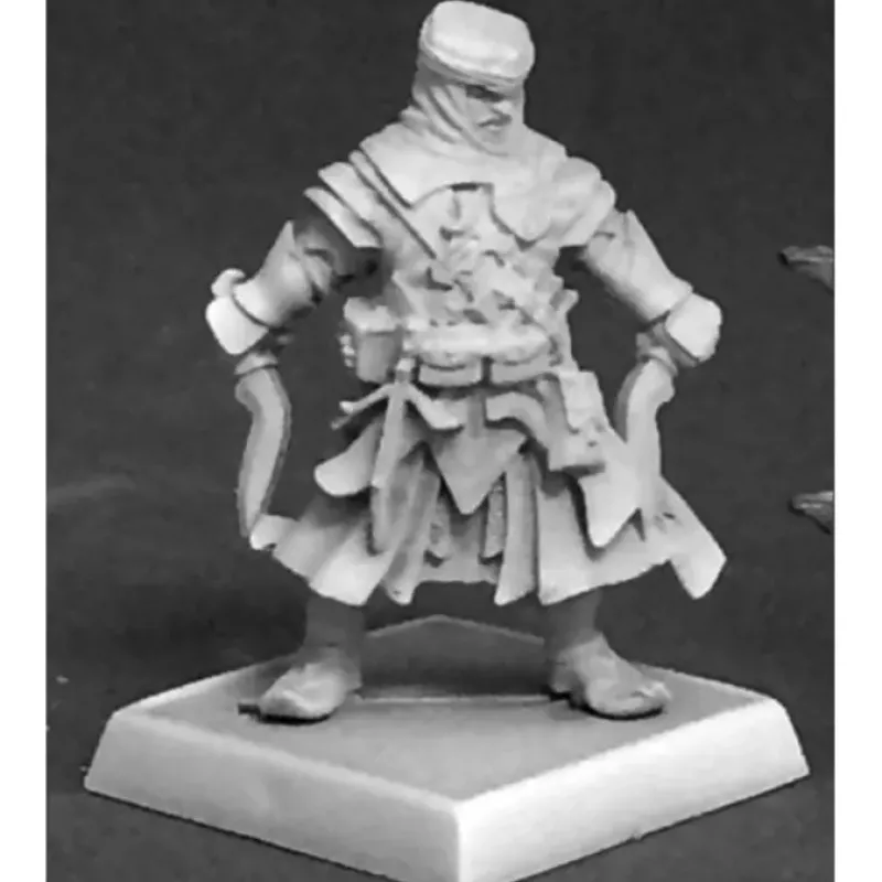 Tabletop Miniatures>Reaper Miniatures Zadim Iconic Slayer #60179 Pathfinder Unpainted Figure - Your Source for Gaming Essentials