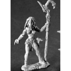 Tabletop Miniatures>Reaper Miniatures Zala Natar, Huntress #03559 Dark Heaven Unpainted Metal - Your Source for Gaming Essentials
