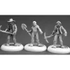 Tabletop Miniatures>Reaper Miniatures Zombie Miners (3) #50317 Chronoscope Unpainted RPG Mini Figure - Your Source for Gaming Essentials