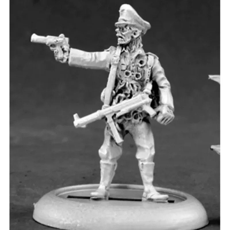 Tabletop Miniatures>Reaper Miniatures Zombie German Officer #50116 Chronoscope D&D RPG Mini Figure - Your Source for Gaming Essentials