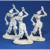 Tabletop Miniatures>Reaper Miniatures Zombies! (3) #77014 Bones Plastic D&D RPG Mini Figure - Your Source for Gaming Essentials