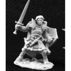 Tabletop Miniatures>Rhaegar, Male Fighter #03804 Dark Heaven Legends Unpainted Metal Figure - Your Source for Gaming Essentials