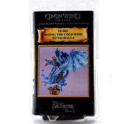 Tabletop Miniatures>Riding The Cold Wind To Valhalla #10-462 Classic Ral Partha Fantasy Metal Figure - Your Source for Gaming Essentials