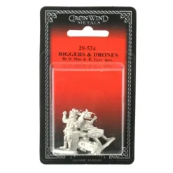 Tabletop Miniatures>Riggers and Drones (5) #20-524 Shadowrun RPG Metal Ral Partha Figure - Your Source for Gaming Essentials