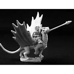 Tabletop Miniatures>Roderic Ambermead & Glitter Halfling w Dragon 03264 Dark Heaven - Your Source for Gaming Essentials