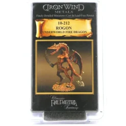 Tabletop Miniatures>Rogon Balrog Dragon #10-212 Classic Ral Partha Fantasy RPG Metal Figure - Your Source for Gaming Essentials