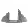 Tabletop Miniatures>Ruined Doorway #77987 Bones Unpainted Plastic Figure - Your Source for Gaming Essentials