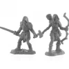 Tabletop Miniatures>Rune Wight Hunters #44142 Bones Black Unpainted Plastic Figures - Your Source for Gaming Essentials
