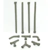 Sequoia Scale Models 1197 HO Outdoor Piping 6" (Pack of 10) - Your Source for Gaming Essentials* Sale