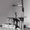 Sequoia Scale Models 4011 HO/HOn3 Sand House & Bucket Crane Kit - Your Source for Gaming Essentials* New