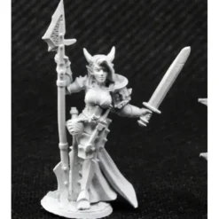 Tabletop Miniatures>S'Kara, Female Skoli Warrior #03811 Dark Heaven Unpainted Metal - Your Source for Gaming Essentials