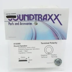 SoundTraxx 810089 15 mm x 3.5 mm Speaker 1/2"dia 8ohm - Your Source for Gaming Essentials* Clearance