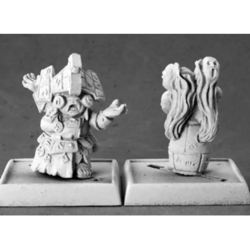 Tabletop Miniatures>Szerda, Bloodstone Gnome Priestess #14625 Bloodstone Gnomes Unpainted - Your Source for Gaming Essentials