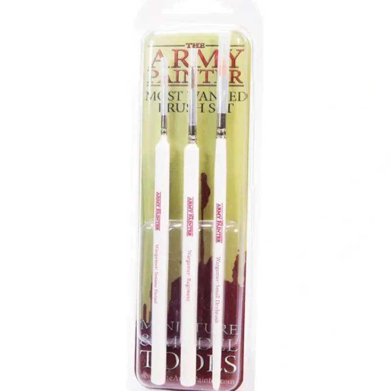 Tabletop Miniatures>The Army Painter Hobby Starter - Wargamers Most Wanted Brush Set - Your Source for Gaming Essentials