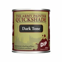 Tabletop Miniatures>The Army Painter Quickshade: Dark Tone 250ml Dip - Your Source for Gaming Essentials