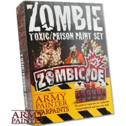 Tabletop Miniatures>The Army Painter Warpaints: Zombicide Toxic/Prison Paint Set - Your Source for Gaming Essentials