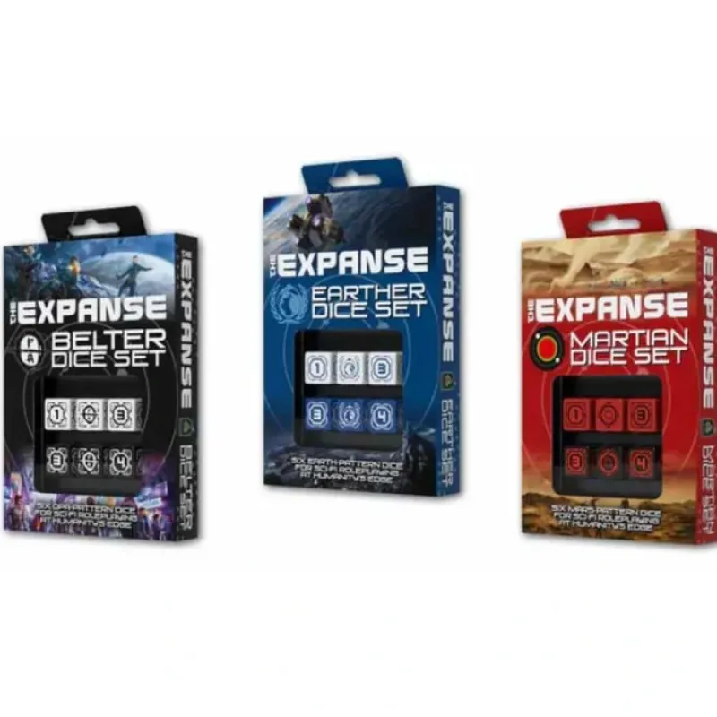 Dice>The Expanse RPG, Dice Set - Choose your type - Your Source for Gaming Essentials