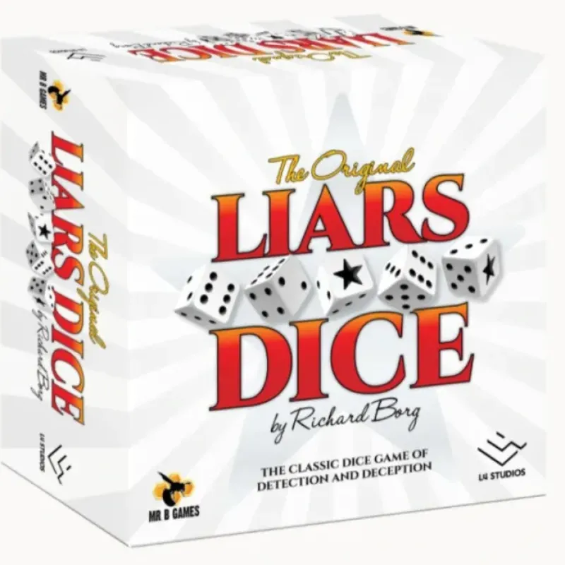 Dice>The Original Liars Dice Board Game - 30th Anniversary Edition - Your Source for Gaming Essentials