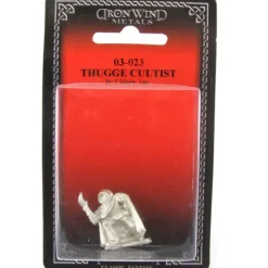 Tabletop Miniatures>Thugge Cultist #03-023 Classic Ral Partha Fantasy RPG Metal Figure - Your Source for Gaming Essentials