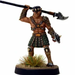 Tabletop Miniatures>Traazorite: Pit Fighter - Unpainted 32mm Scale Freeblades Metal Figure - Your Source for Gaming Essentials