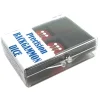 Dice>Transparent Precision Backgammon 5/8" Dice, 2 Die in Case - Red with White Pips - Your Source for Gaming Essentials