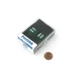 Dice>Transparent Precision Backgammon 5/8" Dice, 2 Die in Case- Green with White Pips - Your Source for Gaming Essentials