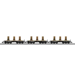 Trix 15452 N DB Type Sa 705 "Ingot Moulds" Heavy-Duty Flat Car Set (Set of 3) - Your Source for Gaming Essentials* Clearance