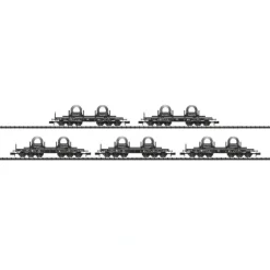 Trix 15073 N DB Type Ssym 46 "Coil Transport" Car Set (Set of 5) - Your Source for Gaming Essentials* Sale
