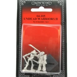Tabletop Miniatures>Undead Warriors II (2) #04-305 Classic Ral Partha Fantasy RPG Metal Figure - Your Source for Gaming Essentials