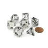 Dice>Unicorn Resin 16mm 7-Die Polyhedral Dice Set - Unicorn Ice - Your Source for Gaming Essentials